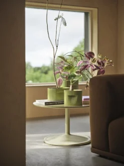 Muuto Ridge blomkruka, h 13 cm, mossgrön