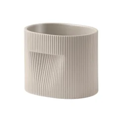 Muuto Ridge blomkruka, h 15 cm, beige