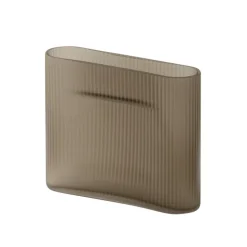 Muuto Ridge vas, 16,5 cm, taupe frostat glas