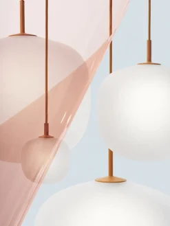 Muuto Rime pendellampa 25 cm, orange