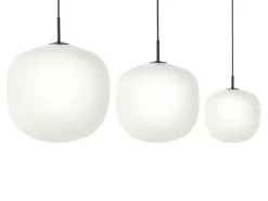 Muuto Rime pendellampa 25 cm, svart