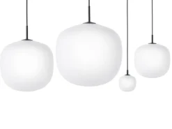 Muuto Rime pendellampa 37 cm, svart