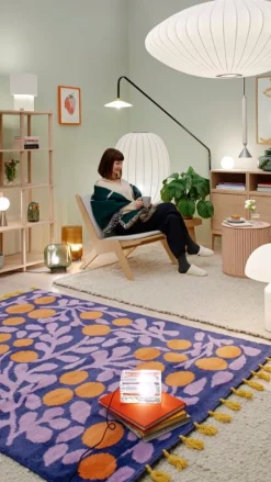 Muuto Stacked hyllmodul med lucka, medium, ek