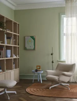 Muuto Stacked hyllmodul med bakstycke, liten, ek