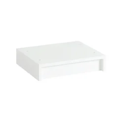 Muuto Stacked piedestal, 43,5 x 35 x 10 cm, vit