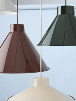 Muuto Top pendellampa, 28 cm, mörkgrön