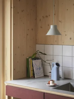 Muuto Top pendellampa, 21 cm, grå