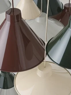 Muuto Top pendellampa, 28 cm, grå