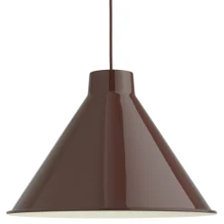 Muuto Top pendellampa, 38 cm, djupröd