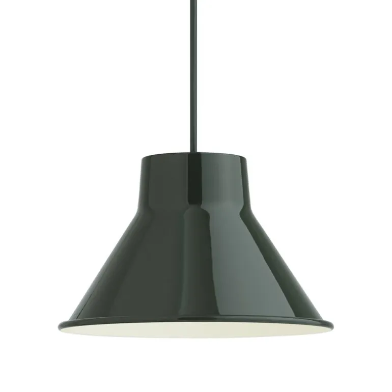 Muuto Top pendellampa, 21 cm, mörkgrön