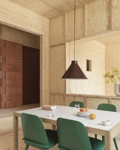 Muuto Top pendellampa, 38 cm, mörkgrön