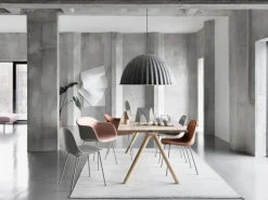 Muuto Under the Bell pendellampa, 82 cm, grå