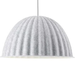 Muuto Under the Bell pendellampa, 55 cm, vit melange