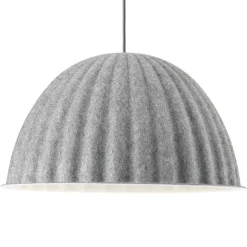 Muuto Under the Bell pendellampa 55 cm, grå