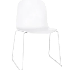 Muuto Visu stol, slädbas, vit