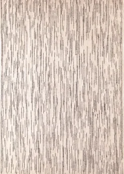 Nanimarquina Doblecara 1 matta, svart - naturvit