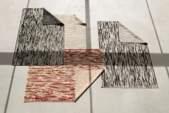 Nanimarquina Doblecara 1 matta, svart - naturvit