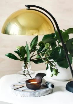 Nedre Foss Glo värmeljushållare