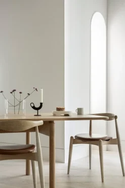 Nedre Foss Ildhane ljushållare, svart