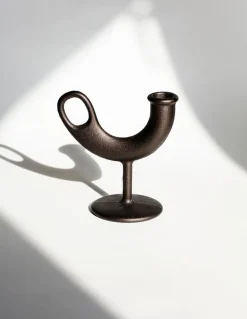 Nedre Foss Ildhane ljushållare, svart