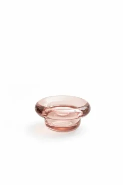 Nedre Foss Sirkel ljuslykta, primrosa rosa