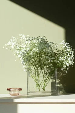 Nedre Foss Sirkel ljuslykta, primrosa rosa