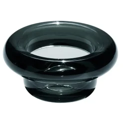 Nedre Foss Sirkel värmeljushållare, grå