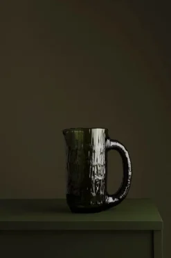 Nedre Foss Vannfall vattenkanna, flaskgrön