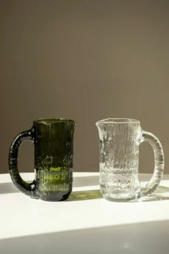 Nedre Foss Vannfall vattenkanna, flaskgrön