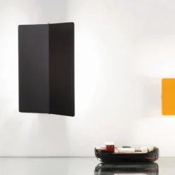 Nemo Lighting Applique à Volet Pivotant Plié vägglampa, svart