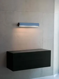 Nemo Lighting Applique Cylindrique Longue vägglampa, ljusblå