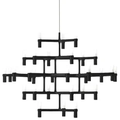 Nemo Lighting Crown Major pendel, matt svart