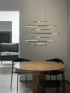 Nemo Lighting Drop 7 pendellampa, 2700 K, svart