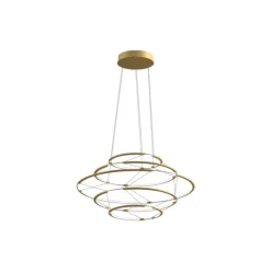 Nemo Lighting Drop 5 pendellampa, 2700 K, satin gold