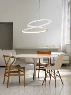 Nemo Lighting Kepler Minor pendellampa, nedåtriktat ljus 2700K, vit