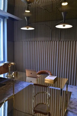 Nemo Lighting Lampe de Marseille vägglampa, svart