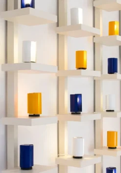 Nemo Lighting Pivotante à Poser bordslampa, gul