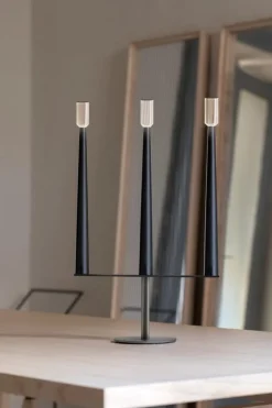 Nemo Lighting Sorrento bärbar bordslampa, svart - grå