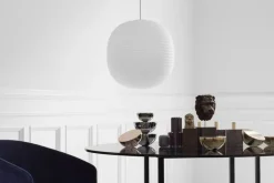 New Works Aura bordsspegel, rostfritt stål