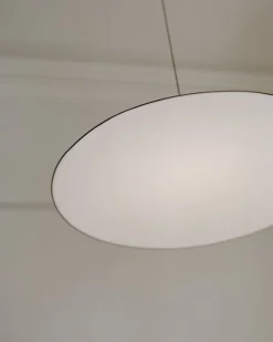 New Works Brolly pendellampa, 70 cm, anodiserad svart