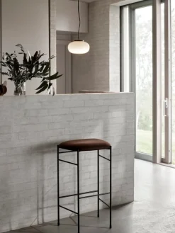 New Works Karl-Johan pendel, 23 cm, opalglas