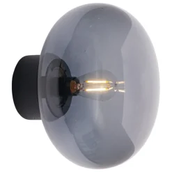 New Works Karl-Johan vägglampa, svartbetsad ek