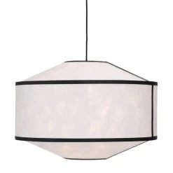 New Works Kite pendellampa, 65 cm, vit - svart