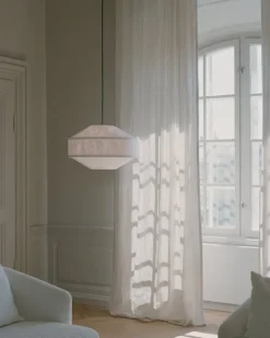 New Works Kite pendellampa, 55 cm, vit