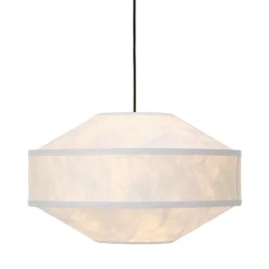 New Works Kite pendellampa, 55 cm, vit