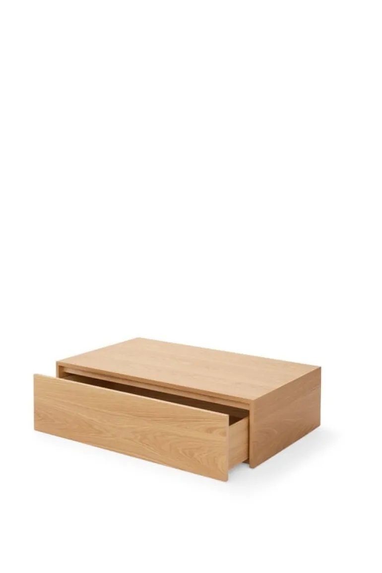 New Works Mass High soffbord med låda, ek
