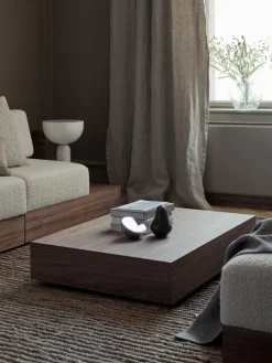 New Works Mass Wide soffbord, valnöt