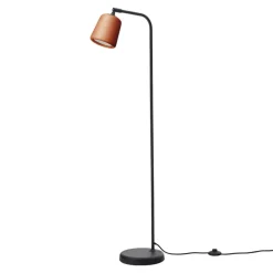 New Works Material golvlampa, terrakotta