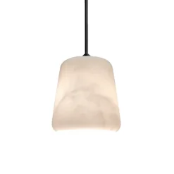 New Works Material pendellampa, The Black Sheep Edition, vit marmor