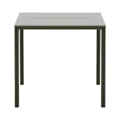 New Works May bord, 85 x 85 cm, mörkgrön